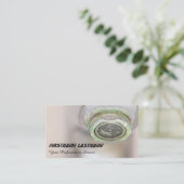 水栓の配管工、ブリキ職人と金属製屋上の水滴を滴らせる 名刺 (スタンド正面)