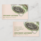 水栓の配管工、ブリキ職人と金属製屋上の水滴を滴らせる 名刺 (正面/裏面)