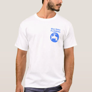 水栓ホーム配管(青) Tシャツ