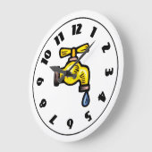 水栓時計 ラージ壁時計 (傾斜)