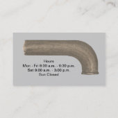 水栓配管の名刺 名刺 (裏面)