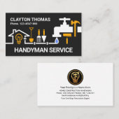 水栓配管建築ツー縁どル 名刺 (正面/裏面)