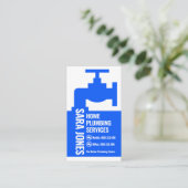 水栓配管漏れ 名刺 (スタンド正面)