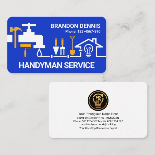 水栓配管用手回し縁ど用具 名刺 (正面/裏面)