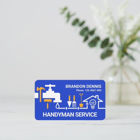 水栓配管用手回し縁ど用具 名刺 (スタンド正面)