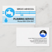 水栓配管管 名刺 (正面/裏面)