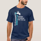 水栓配管配管 Tシャツ (正面)