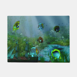 水槽のアート ドアマット