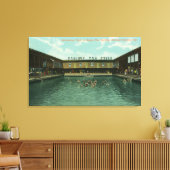 水槽のビュー キャンバスプリント (インサイチュ (リビング))