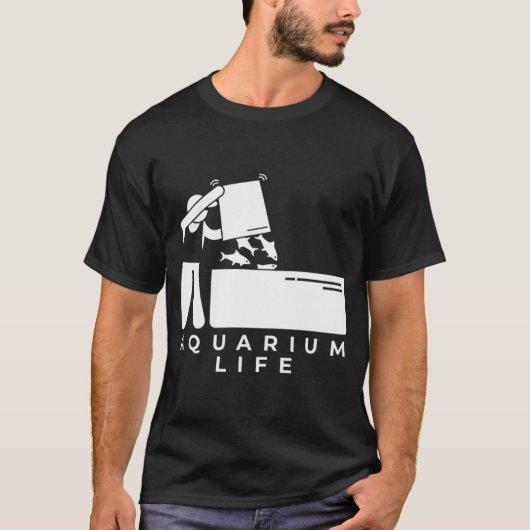 水槽の世界 Tシャツ (正面)