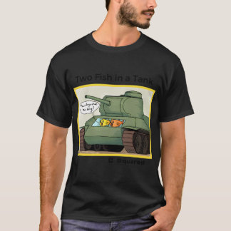水槽の中の2匹の魚 Tシャツ