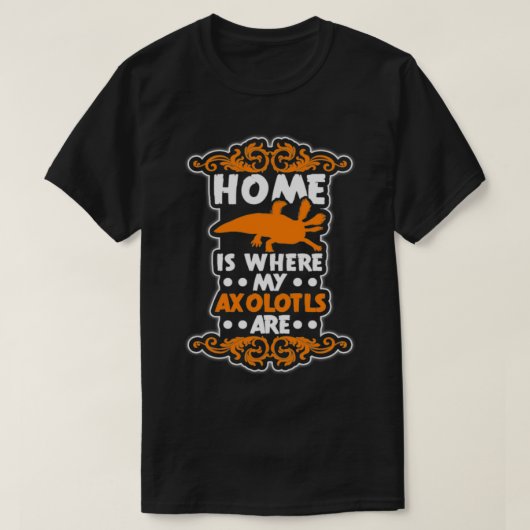 水槽の動物用水2 Tシャツ (デザイン正面)