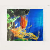 水槽の水槽 タペストリー (正面(横))