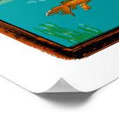 水槽テレビ ポスター (角)