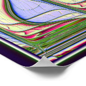水槽フラクタル ポスター (角)