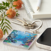 水槽モダン水槽 キーホルダー (正面右)