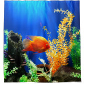 水槽水族館 シャワーカーテン (正面)