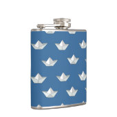 水模様の折り紙ボート フラスク (右)