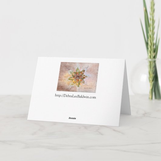 水気が多いルドルフのオーナメントの休日の挨拶状 シーズンカード (裏面)