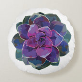 水気が多い円形の枕 ラウンドクッション (正面)