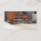 水気が多い名刺 名刺 (裏面)