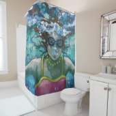 水水泳の下 シャワーカーテン (インサイチュ)