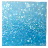 水水空色のグリッター タイル (正面)