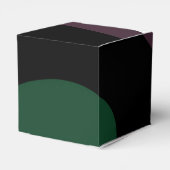 水没：抽象芸術ブラック、ホワイト、パープル、グリーン フェイバーボックス (裏面サイド)