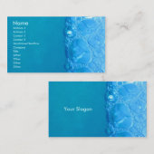 水泡 名刺 (正面/裏面)