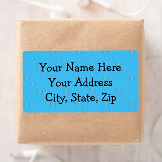 水泡（青） ラベル (インサイチュ)