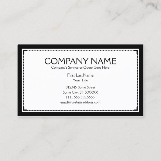 水波水の洗練さ 名刺 (裏面)