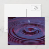 水波紋 ポストカード (正面/裏面)