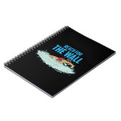 水泳おもしろい引用文泳ぐ人ギフト ノートブック (左側)