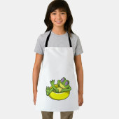 水泳でカエルを泳ぐリング エプロン (インサイチュ)