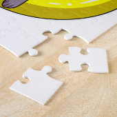 水泳でハムスターとスイミングリング ジグソーパズル (側面)