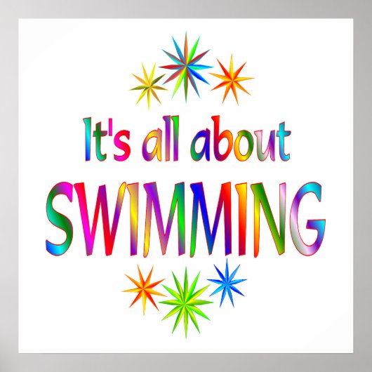 水泳について ポスター (正面)