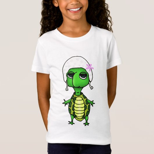 水泳のカメ Tシャツ (正面)