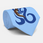 水泳のカワウソのタイ ネクタイ (ロール)