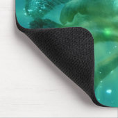 水泳のカワウソのマウスパッド マウスパッド (コーナー)