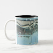 水泳のコップ ツートーンマグカップ (左)