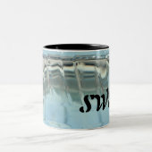 水泳のコップ ツートーンマグカップ (中央)