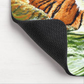 水泳のトラのマウスパッド マウスパッド (コーナー)