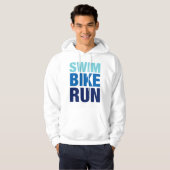 水泳のバイクの操業 パーカ (正面フル)