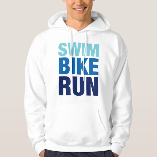 水泳のバイクの操業 パーカ (正面)