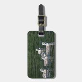 水泳の友人 ラゲッジタグ (正面縦)