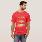 水泳の名言 楽しい Tシャツ (正面フル)