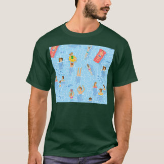 水泳の時間 Tシャツ