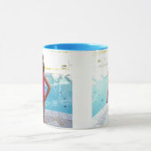 水泳の準備をするL マグカップ (中央)