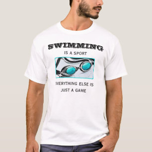 水泳のLadieのTシャツ Tシャツ