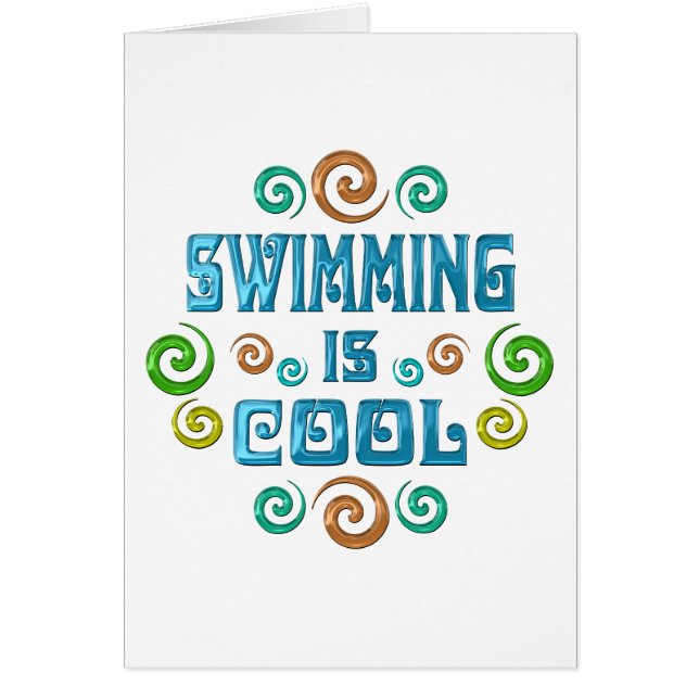 水泳はクールです (正面)